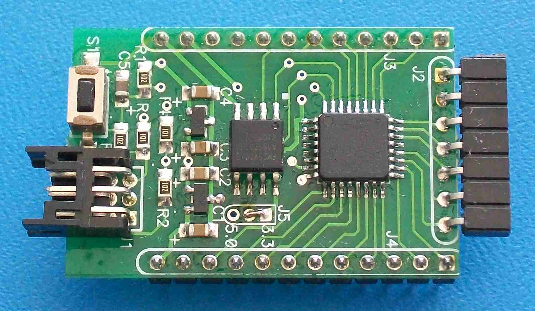 E2110 C8051F410 Development Board
