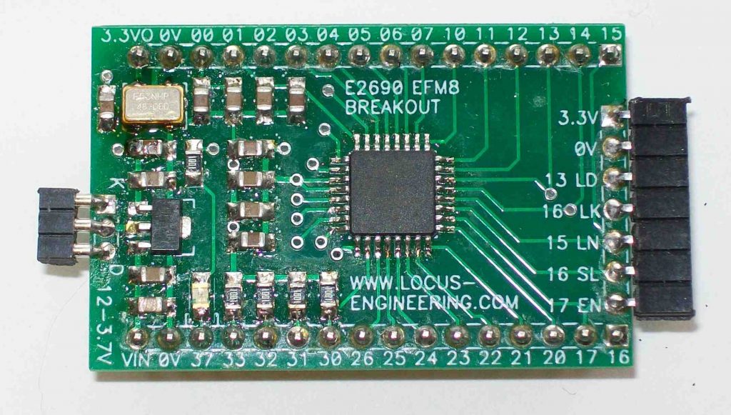 E2690 EMF8BB31F64G Microcontroller Breakout Board